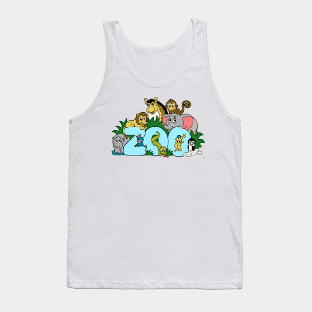 zoo Tank Top by MGphotoart